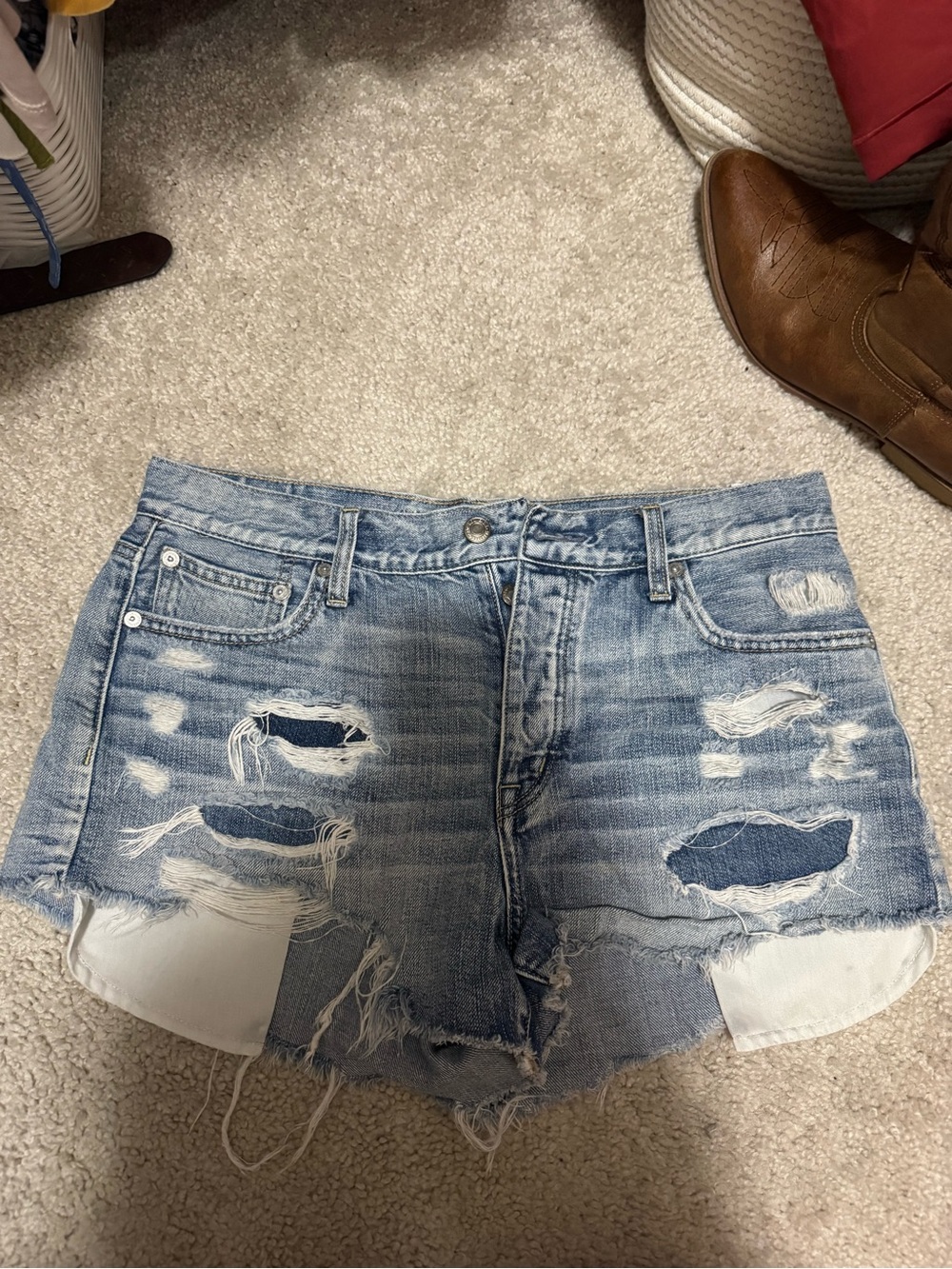 AE Vintage High Rise Festival Shorts